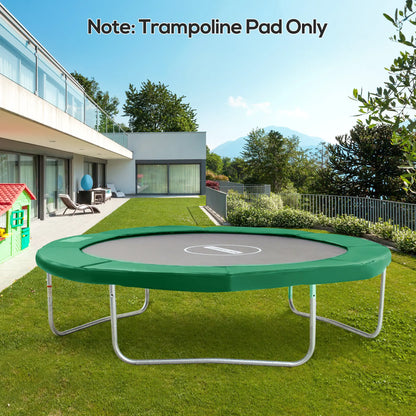10ft Trampoline Replacement Safety Pad, Waterproof Spring Cover, Green Trampolines at Gallery Canada