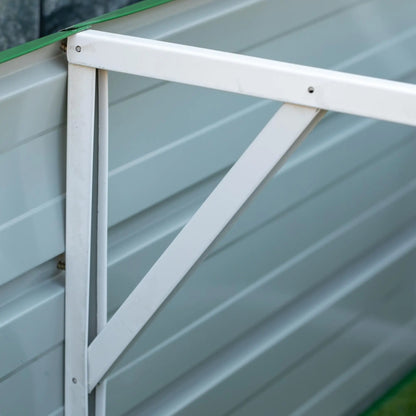 6' x 1.5' x 1.3' Galvanized Raised Garden Bed, Large Metal Planter Box, Green Galvanized Planter Boxes at Gallery Canada