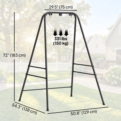 Hanging Hammock Stand, Porch Swing Chair, Indoor Outdoor Construction Hammock Stands at Gallery Canada
