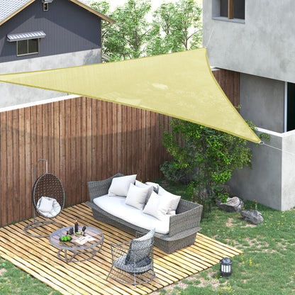 Triangle 13x13x13ft Sun Sail Shade Garden UV Block Sunshade Outdoor Canopy Patio Lawn Shelter Sand at Gallery Canada