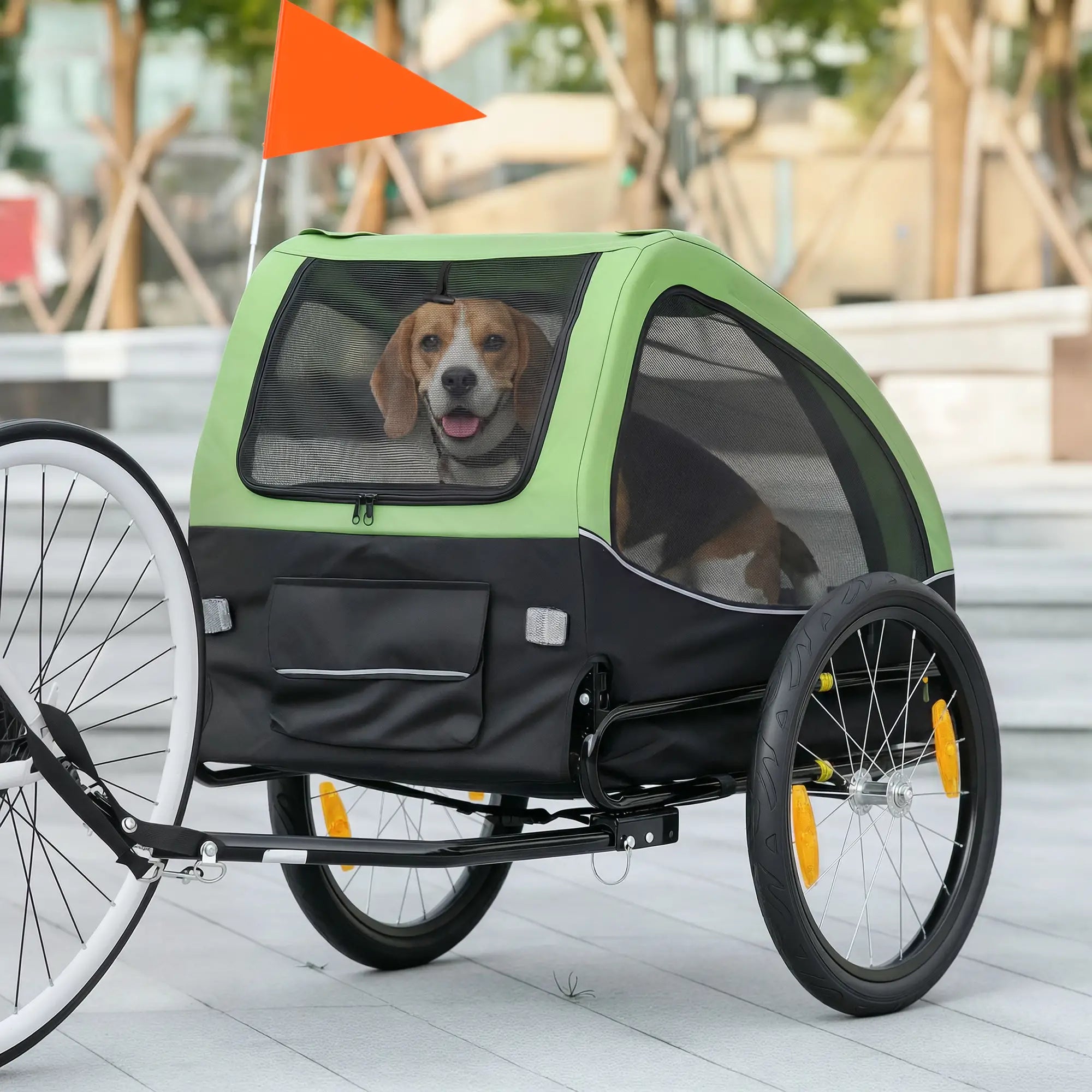 Dog Bike Trailer, Pet Cart Bicycle Wagon, 20