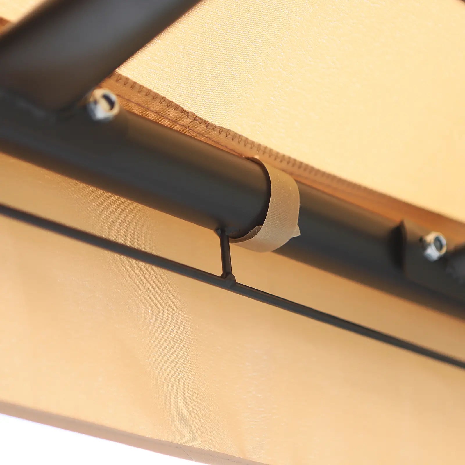 3 Person Outdoor Daybed, Canopy Gazebo Swing Chair, Mesh Mosquito Net, Sun Shade, Beige Porch Swings with Canopy at Gallery Canada