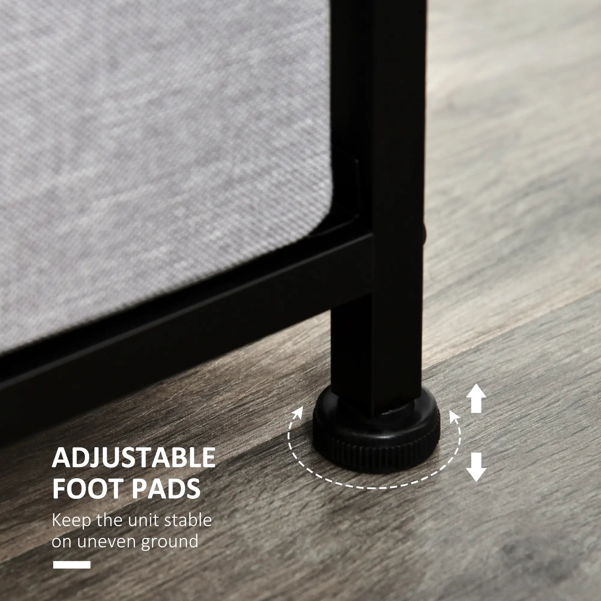 8-Drawer Dresser, 3-Tier Fabric, Steel Frame, Wooden Top, Grey Storage Cabinets at Gallery Canada