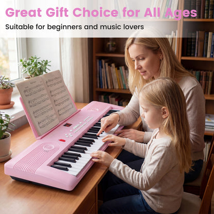 61 Key Portable Digital Keyboard Piano, Pink Pianos & Keyboards at Gallery Canada