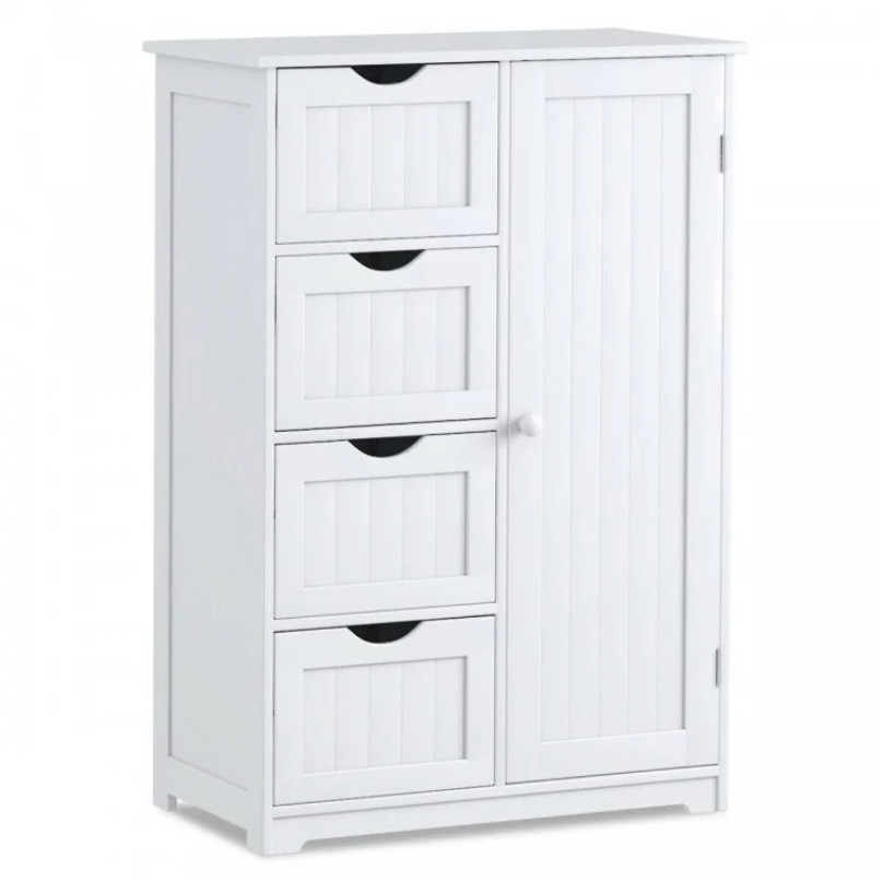 Laundry Room Bundle: Wooden Cabinet Wall-Mounted Bathroom Storage Clothe Dryer Laundry Basket, White Washers & Dryers at Gallery Canada