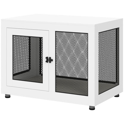 Pet Crate End Table, Water-resistant Cushion, Large Medium Dogs, White Houses, Kennels & Pens at Gallery Canada