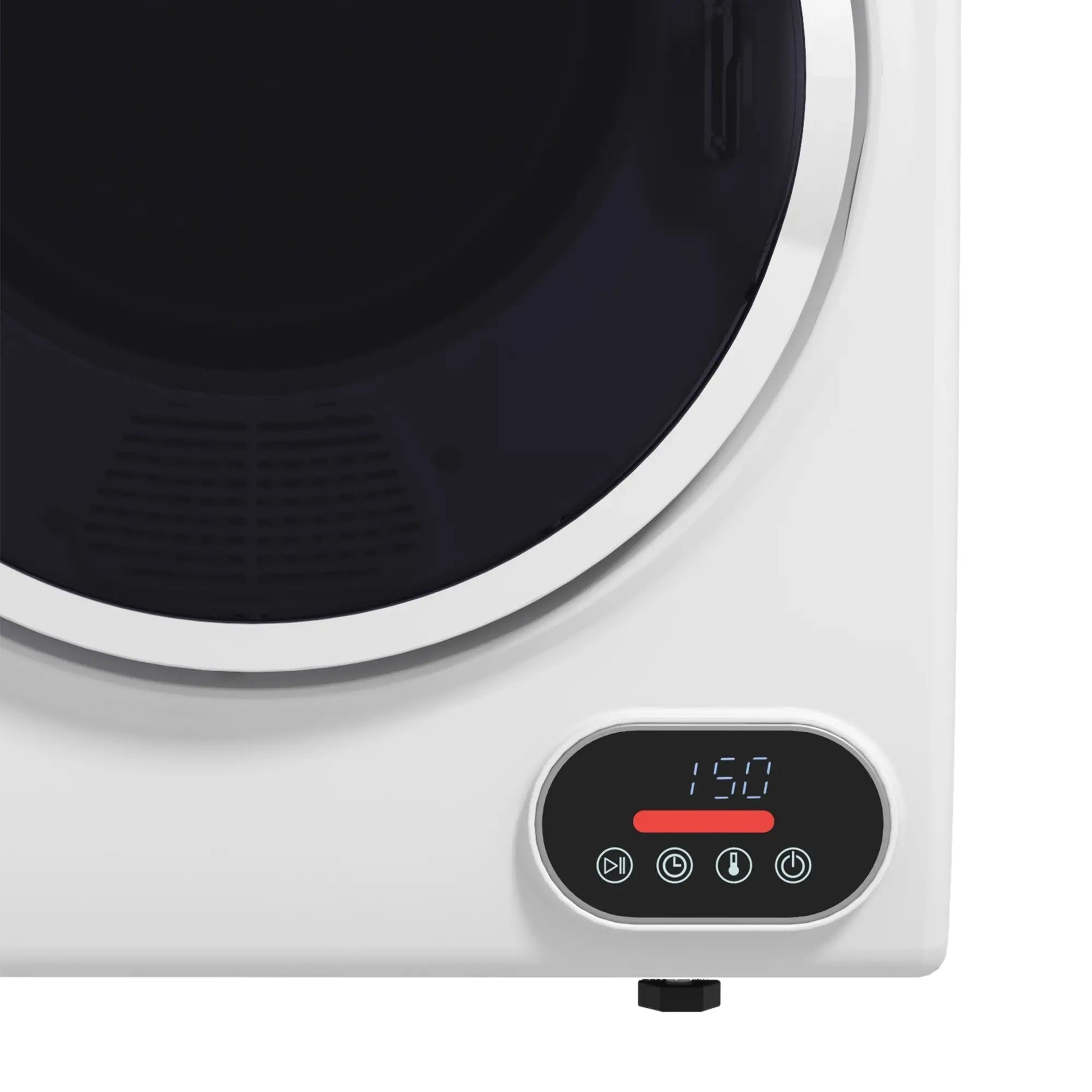 1.5 cu.ft Portable Clothes Dryer, Intelligent Drying, 850W, White Dryer Machines at Gallery Canada