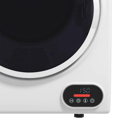 1.5 cu.ft Portable Clothes Dryer, Intelligent Drying, 850W, White Dryer Machines at Gallery Canada