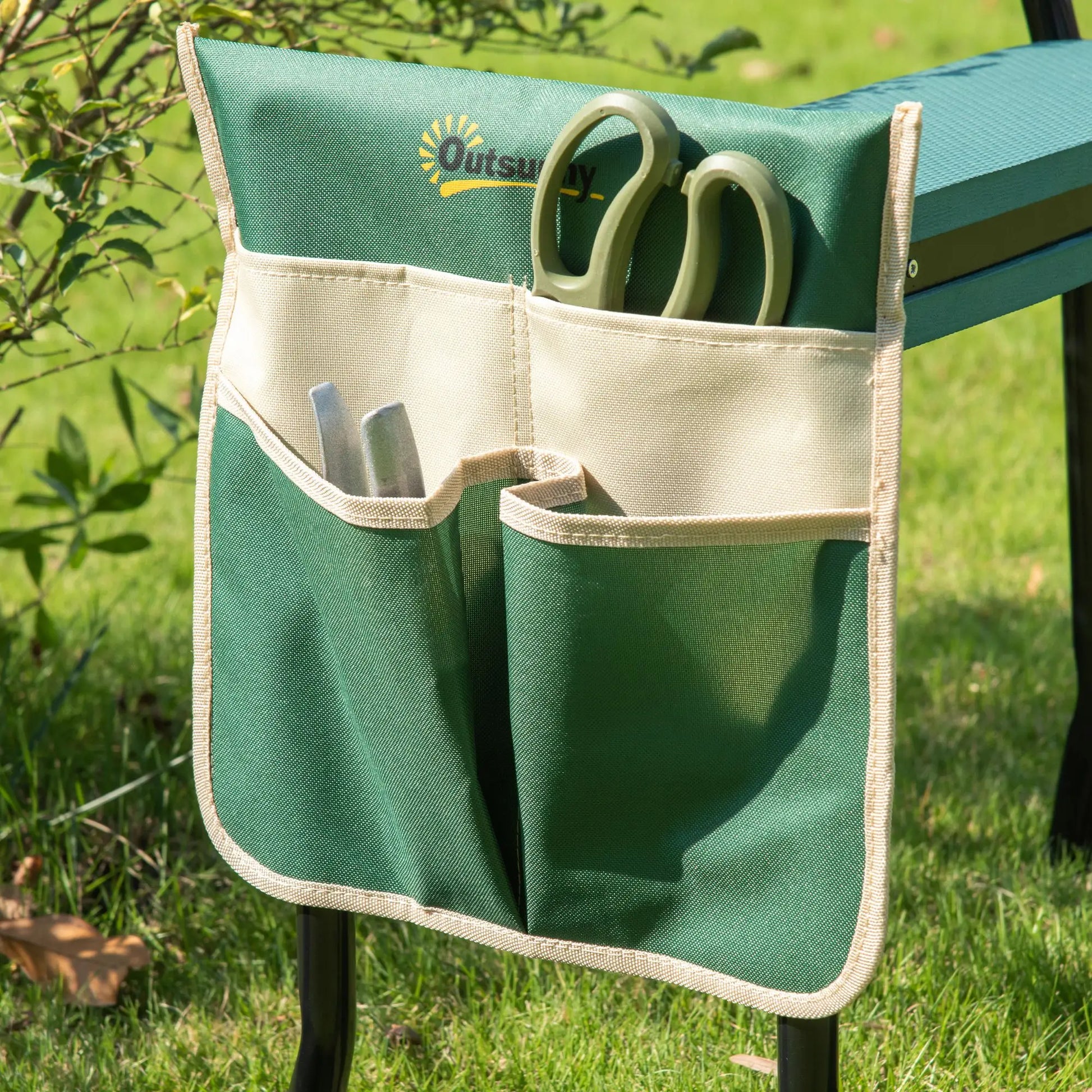 Folding Gardening Kneeling Bench, Large Tool Pouch Garden Accessories at Gallery Canada
