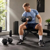 Ensemble d'haltères ajustables 3-en-1, poids de 110 lb pour salle de sport à domicile, poignée antidérapante