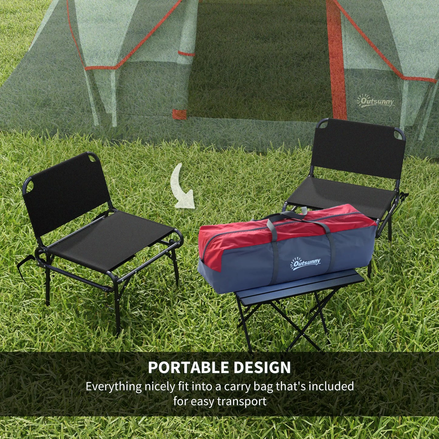 5-6 Person Family Tent, Outdoor Camping Tent, Grey Camping Tents at Gallery Canada