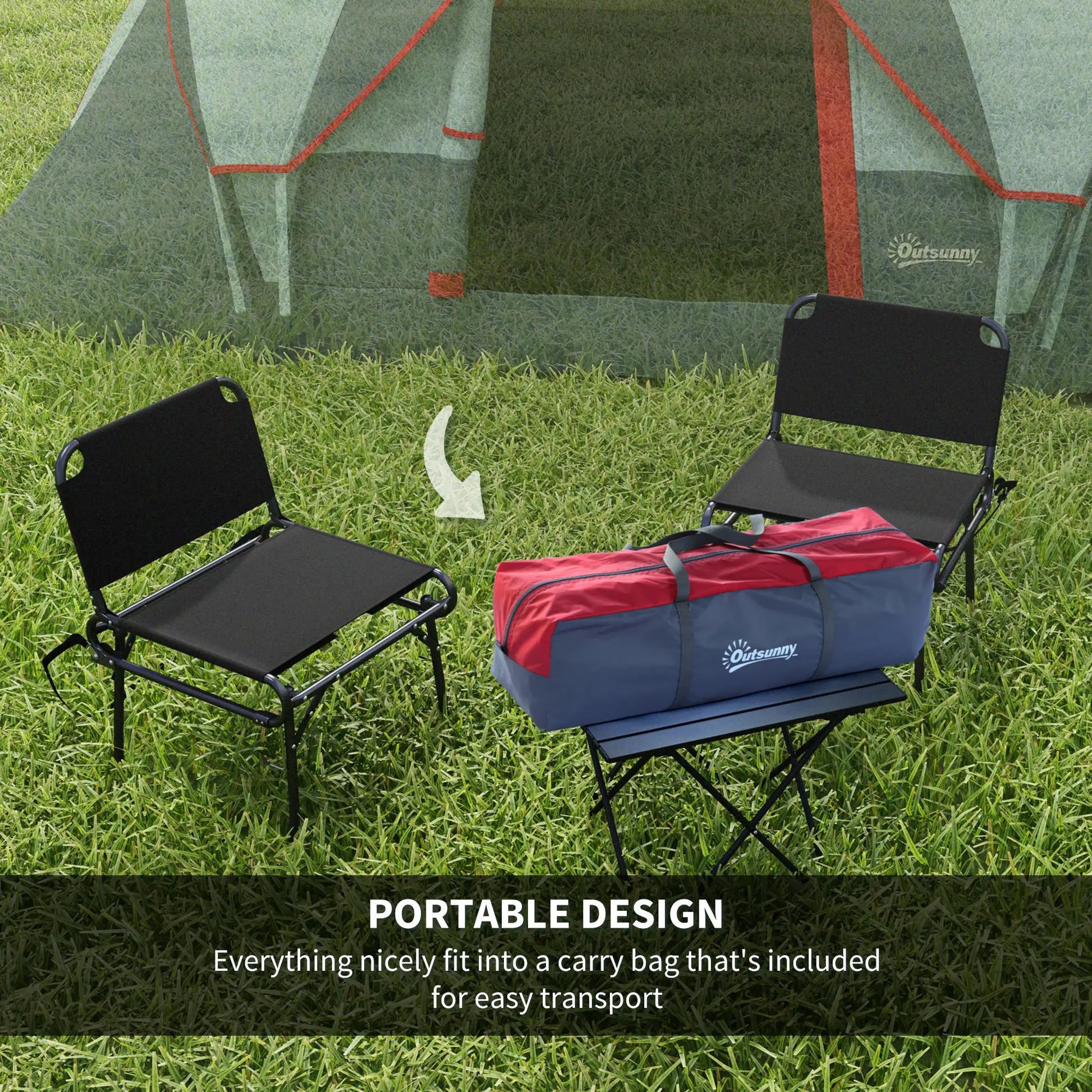 5-6 Person Family Tent, Outdoor Camping Tent, Grey Camping Tents at Gallery Canada