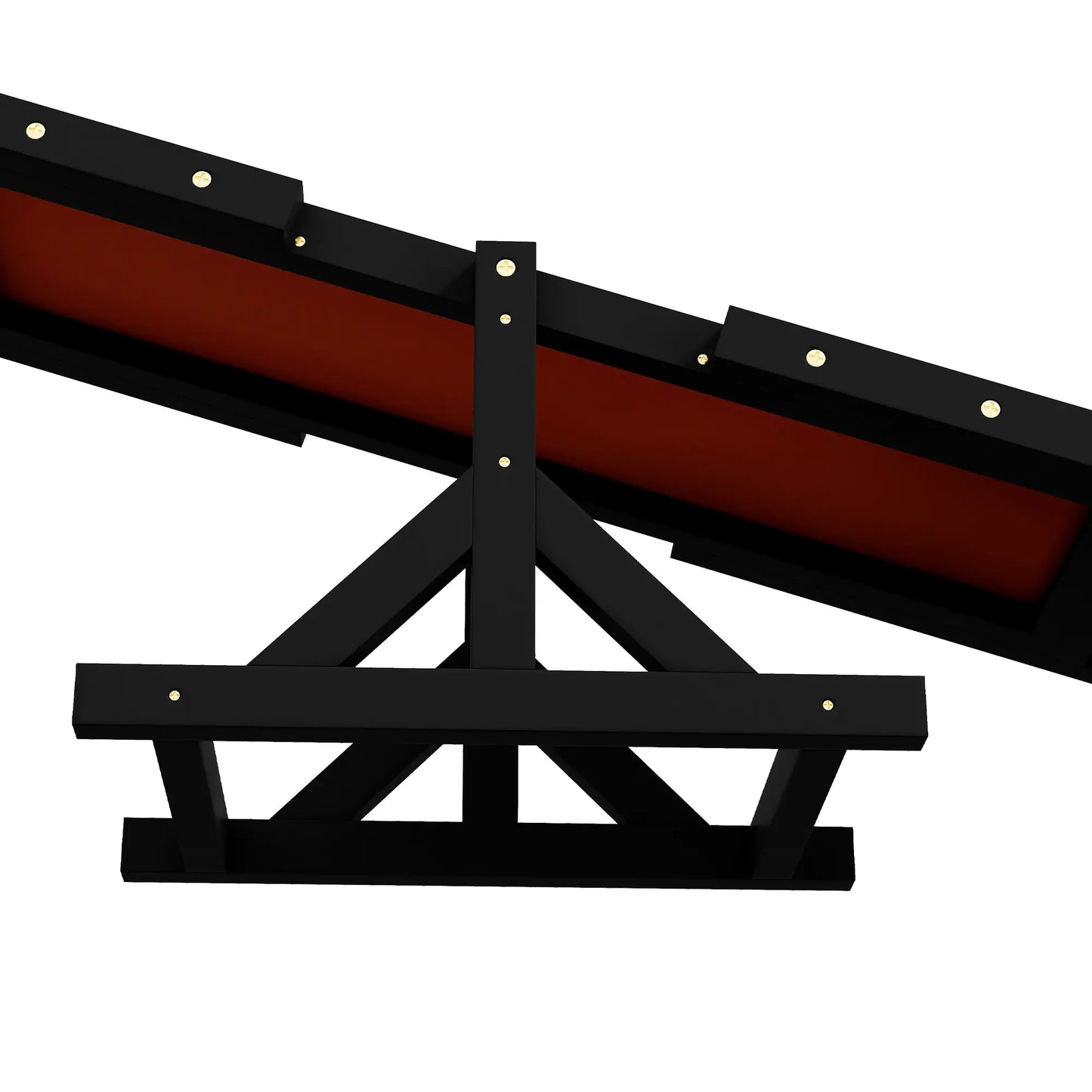 Wood Pet Seesaw, Dog Agility Training Equipment, Weather Resistant, Black Dog Agility Training Equipment at Gallery Canada