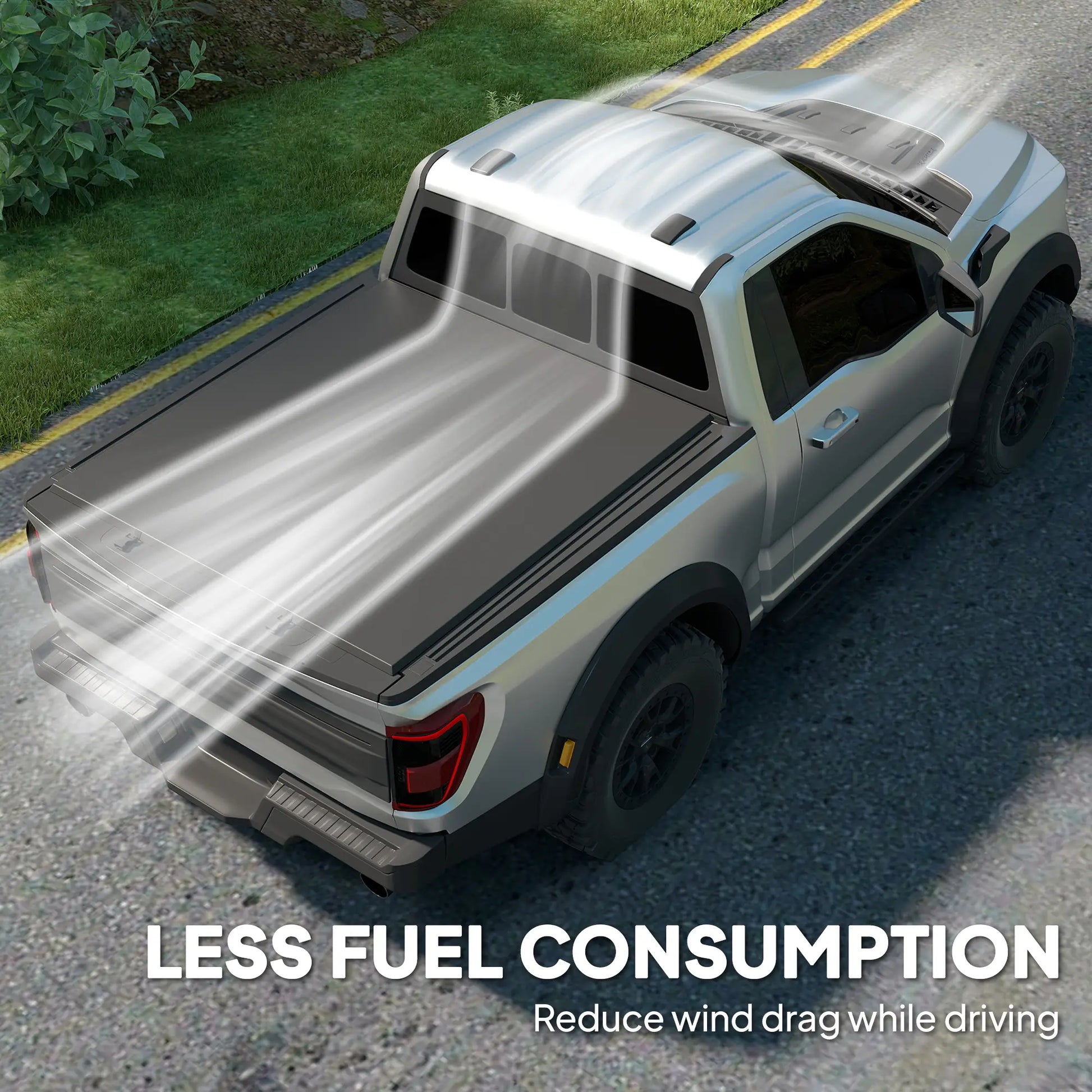 6.5ft Soft Tri-Fold Tonneau Cover, Black Automotive at Gallery Canada