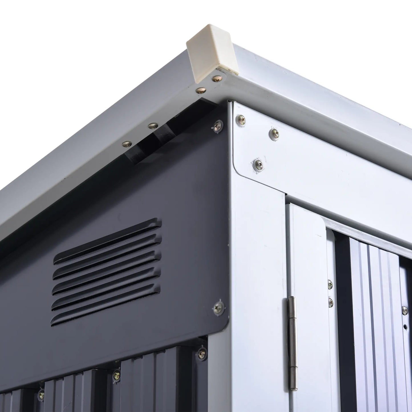 5ft x 3ft Outdoor Garbage Bin Storage Shed, Lockable Doors, Black Sheds at Gallery Canada