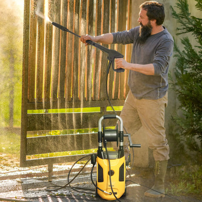 Electric Pressure Washer, 2176 PSI High Pressure Washer with 20 ft Outlet Hose, Adjustable Nozzle, 1.9GPM Power Washer Garden Accessories at Gallery Canada
