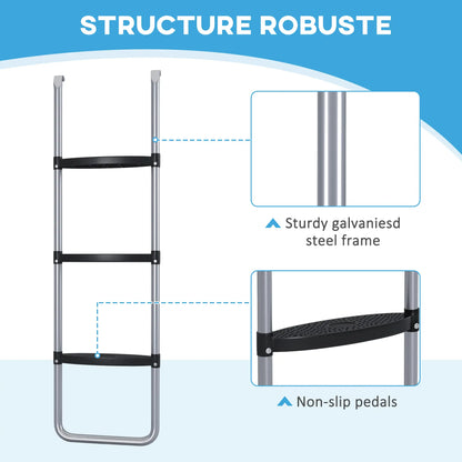 Steel Trampoline Ladder, 2/3 Steps, 43 Inch Length Trampolines at Gallery Canada