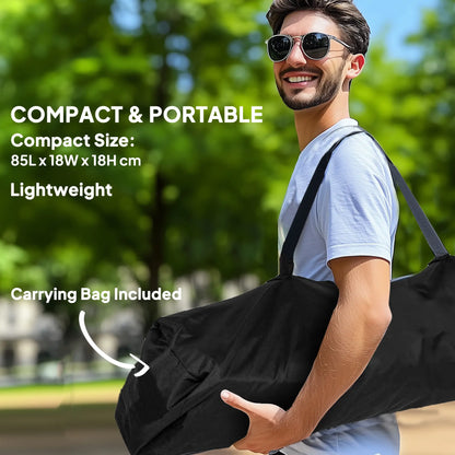 Hammock Camping Chair Set of 2, Adjustable Back Folding Swinging Hammock Chair with Cup Holder and Padded Seat Picnic Tables & Camping Chairs at Gallery Canada