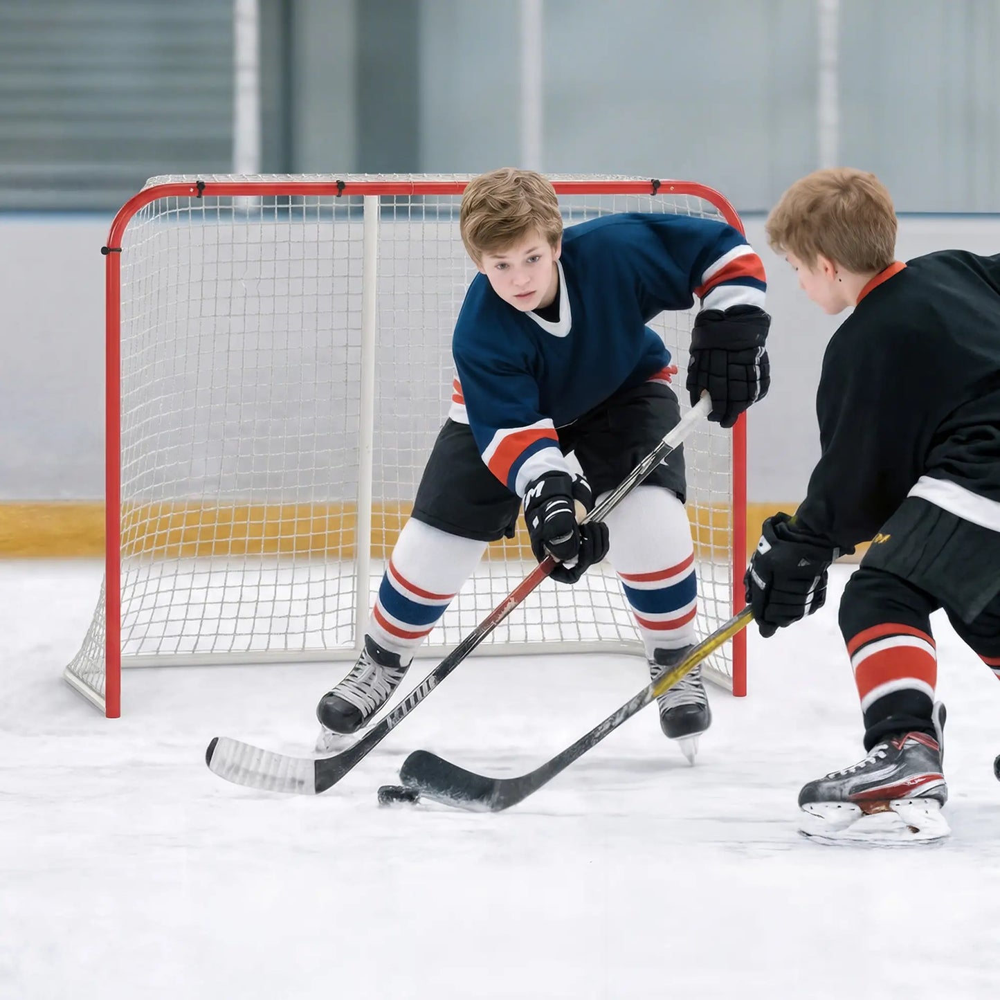 Hockey Net, Steel Frame, PE Mesh, Outdoor Training Equipment Football at Gallery Canada