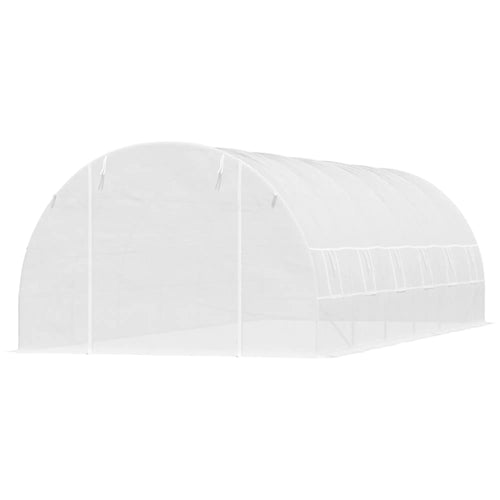 26' x 10' x 6.6' Large Walk in Tunnel Greenhouse Garden Plant Seed Green House Premium Steel Frame