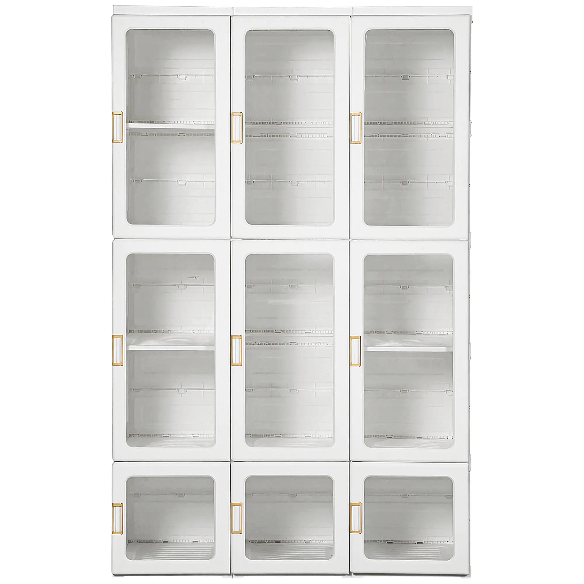 Portable Wardrobe Closet, Foldable Clothes Organizer, White Clothing Storage White, Clear Door at Gallery Canada