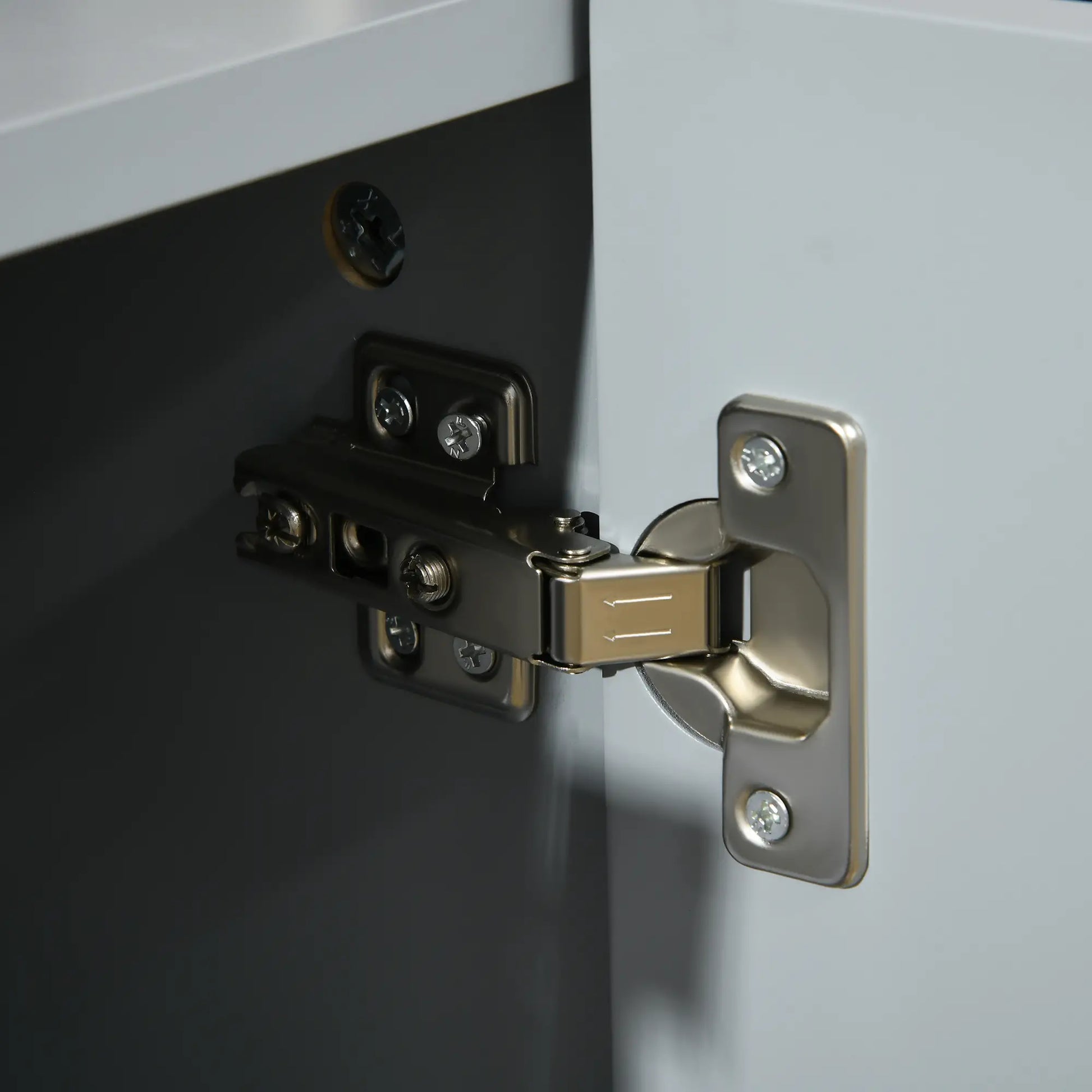 Modern Storage Cabinet, Sideboard Buffet, Gold Legs, Grey Storage Cabinets at Gallery Canada