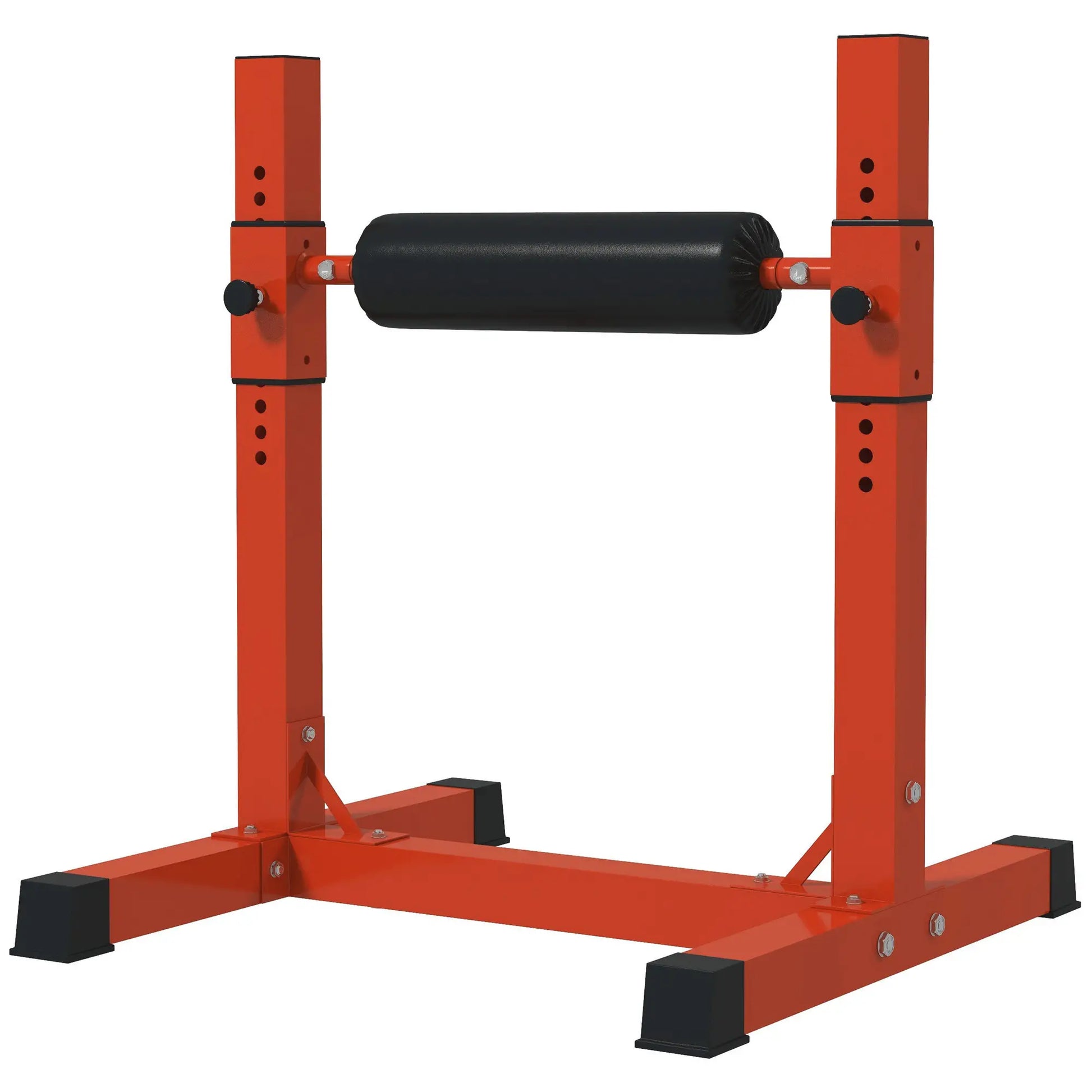 Bulgarian Split Squat Stand, 12-Level Adjustable, Red Squat Machine Red at Gallery Canada