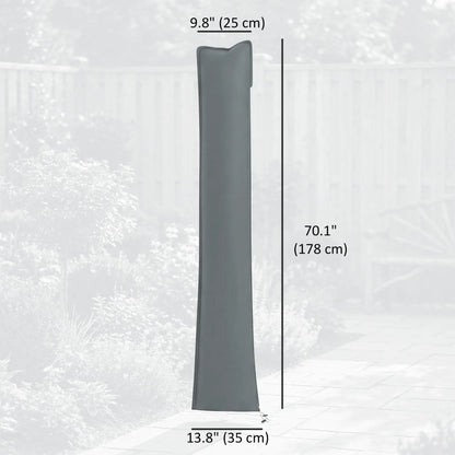 Parasol Cover, Patio Cantilever Cover, Banana Umbrella, Grey