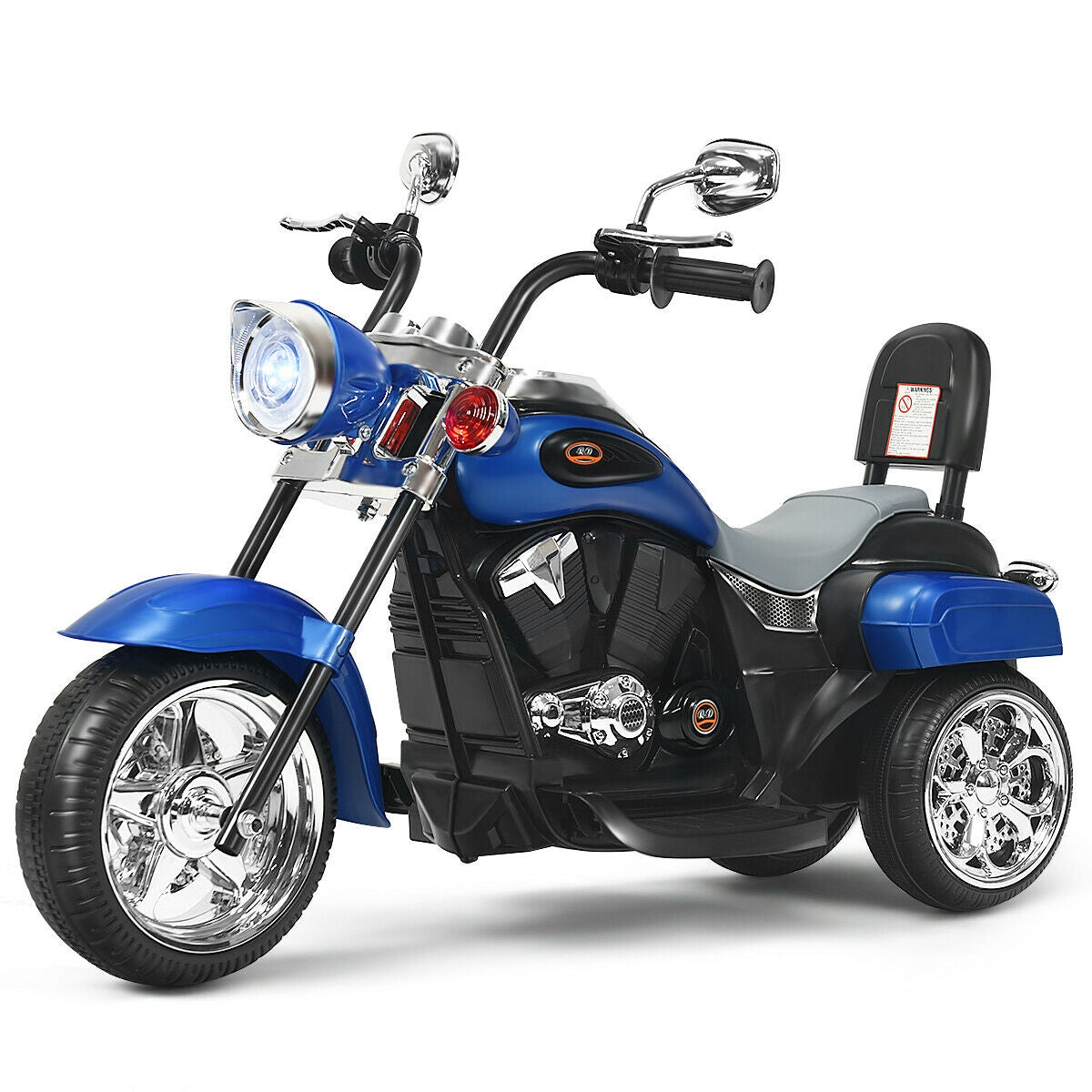 6V 3 Wheel Kids Motorcycle, Blue Powered Ride On Toys at Gallery Canada