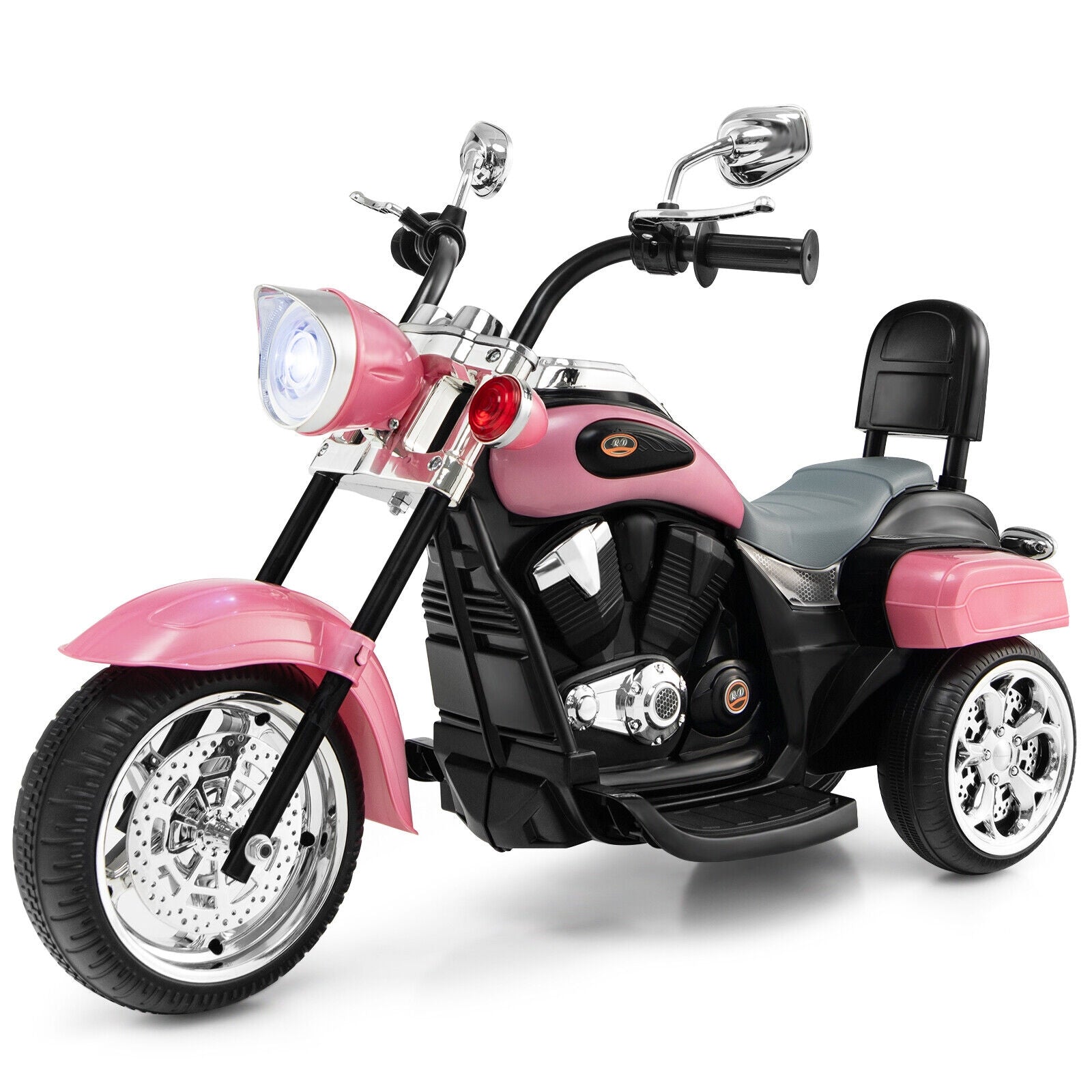 6V 3 Wheel Kids Motorcycle, Pink Powered Ride On Toys at Gallery Canada