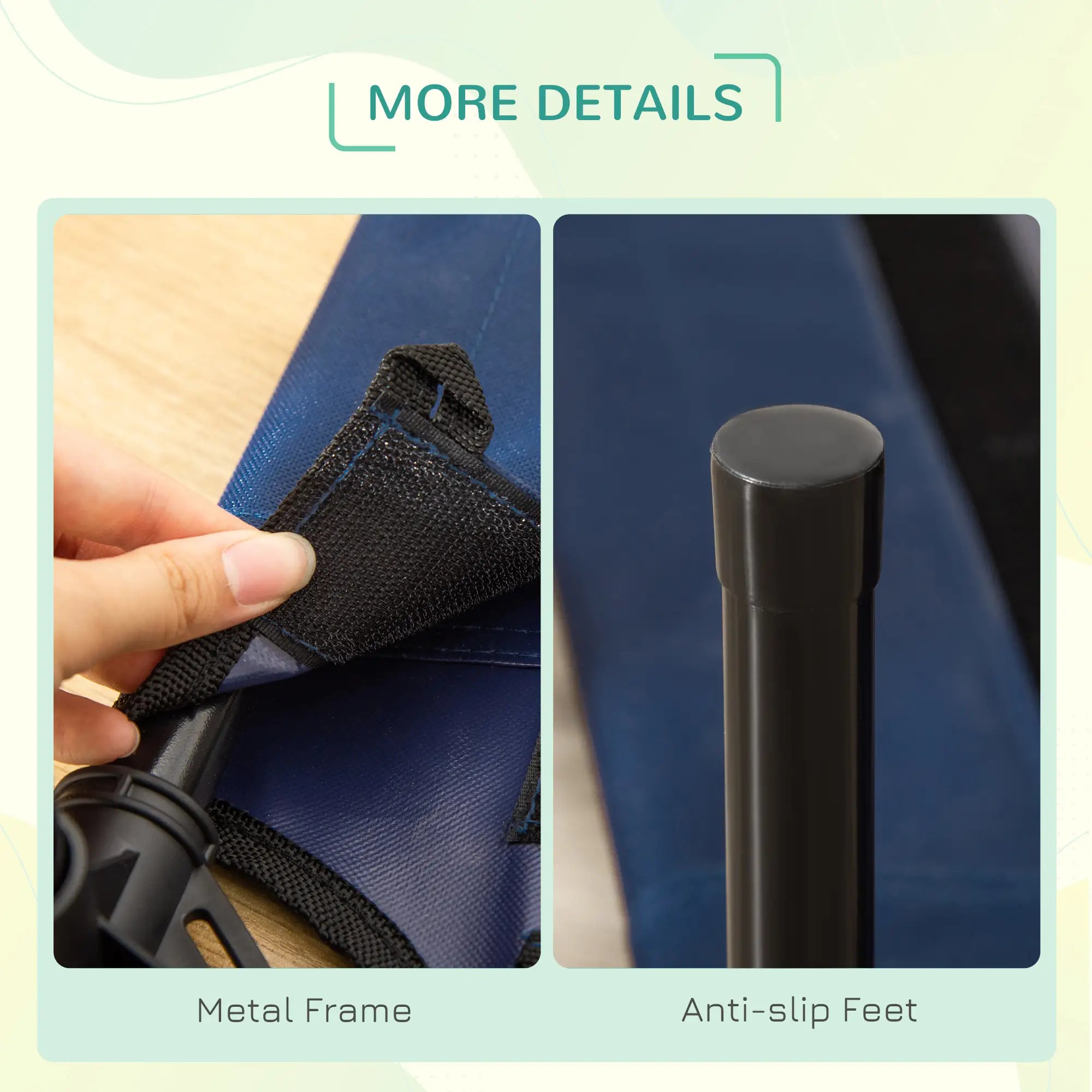 Elevated Dog Bed, Raised Cot, M Size, 30