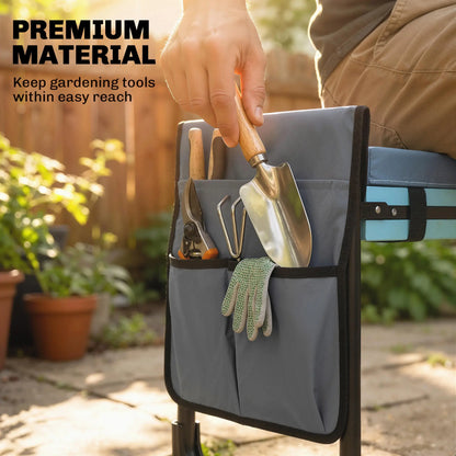 Heavy Duty Foldable Garden Kneeler Seat, Extendable Steel Legs Garden Accessories at Gallery Canada