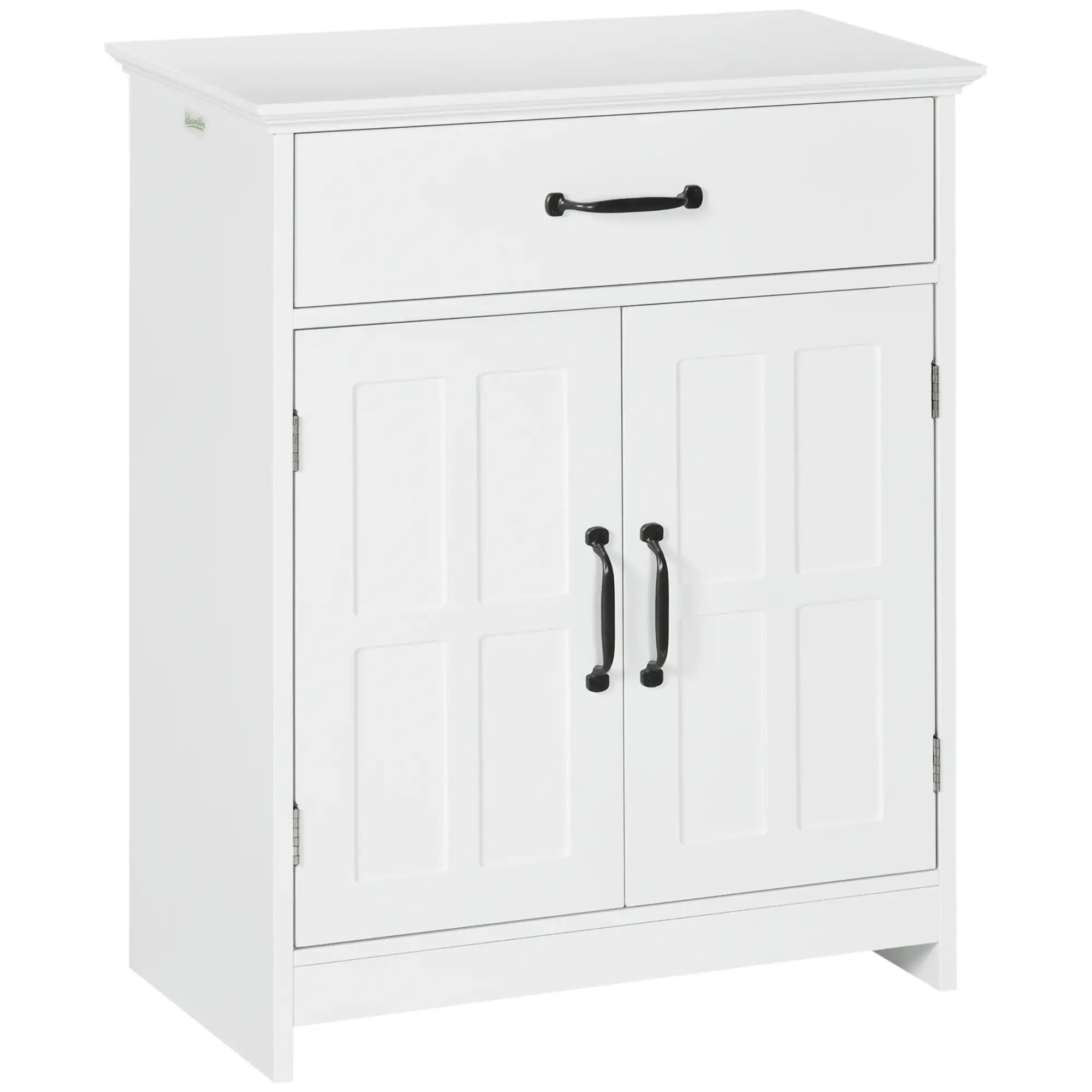 Bathroom Cabinet, 2 Doors, Adjustable Shelves, 23.6