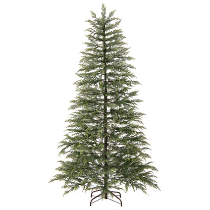 6.5 Feet Artificial Christmas Tree with Branch Tips and Colorful LED Lights, Green Christmas Tree at Gallery Canada