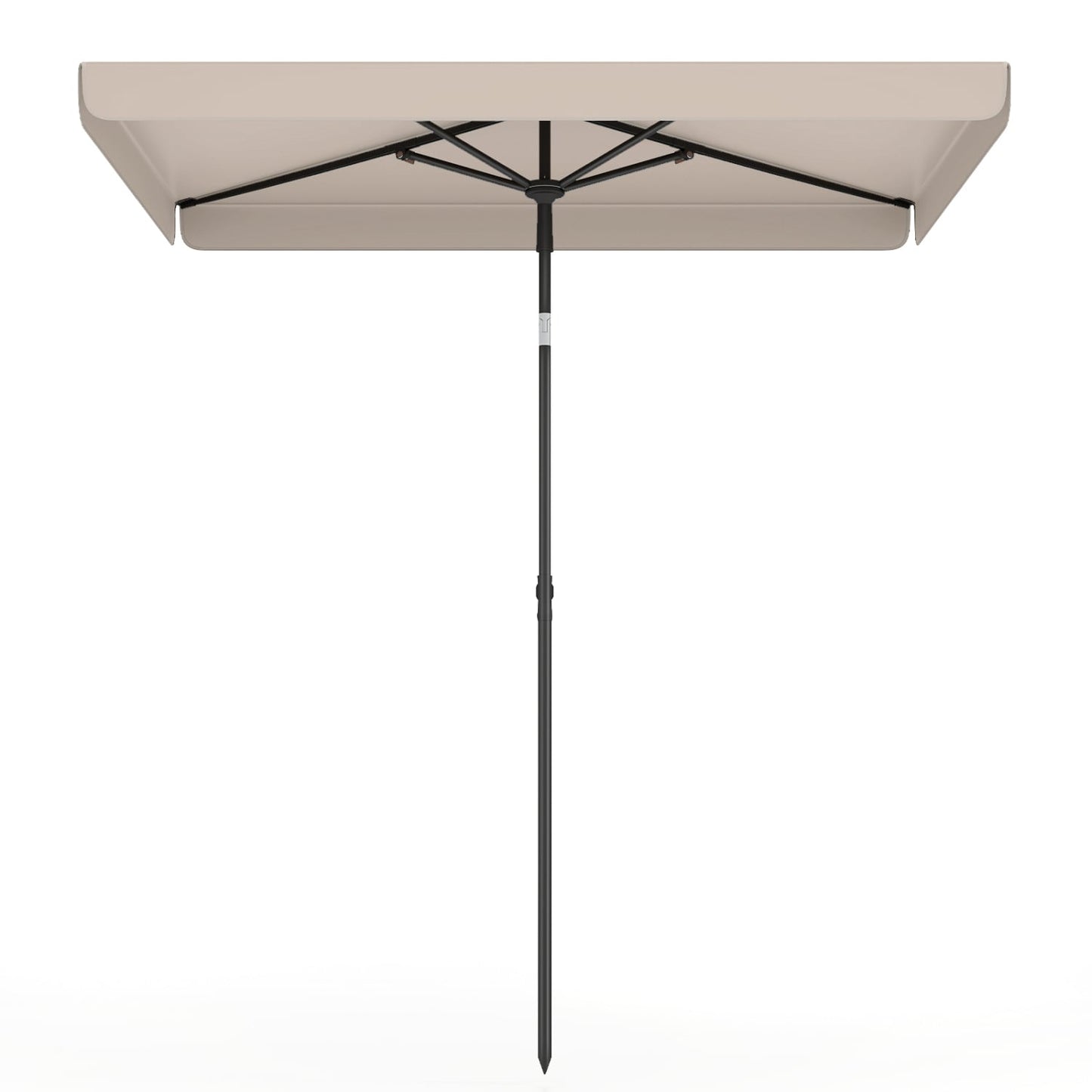 6.5 X 4.3 Ft Rectangular Outdoor Umbrella, Beige