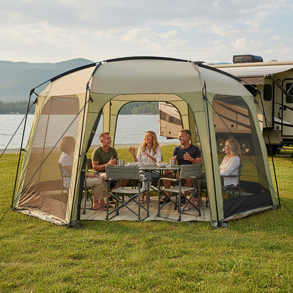 6-8 Person Netted Canopy Tent, Black Tents at Gallery Canada