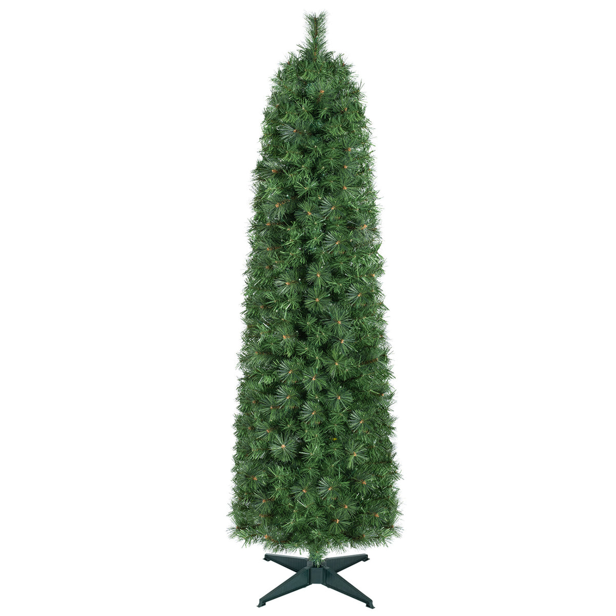 6 FT Artificial Pine Xmas Tree, 346 Tips, Realistic Needles, Green Christmas Tree at Gallery Canada