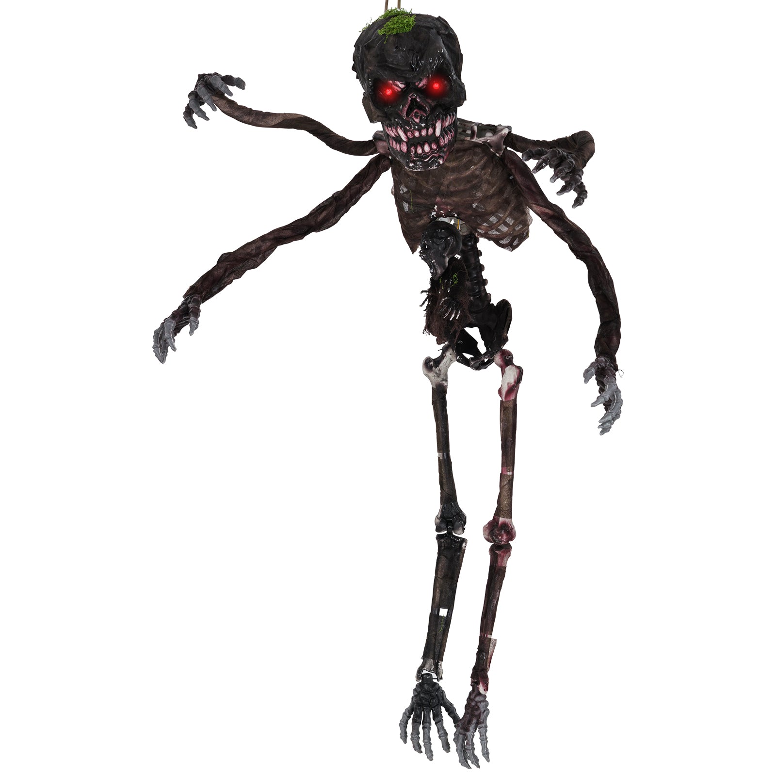 6 Feet Animated Halloween Decoration with 4 Arms Red LED-lit Eyes & Spooky Sounds Halloween at Gallery Canada
