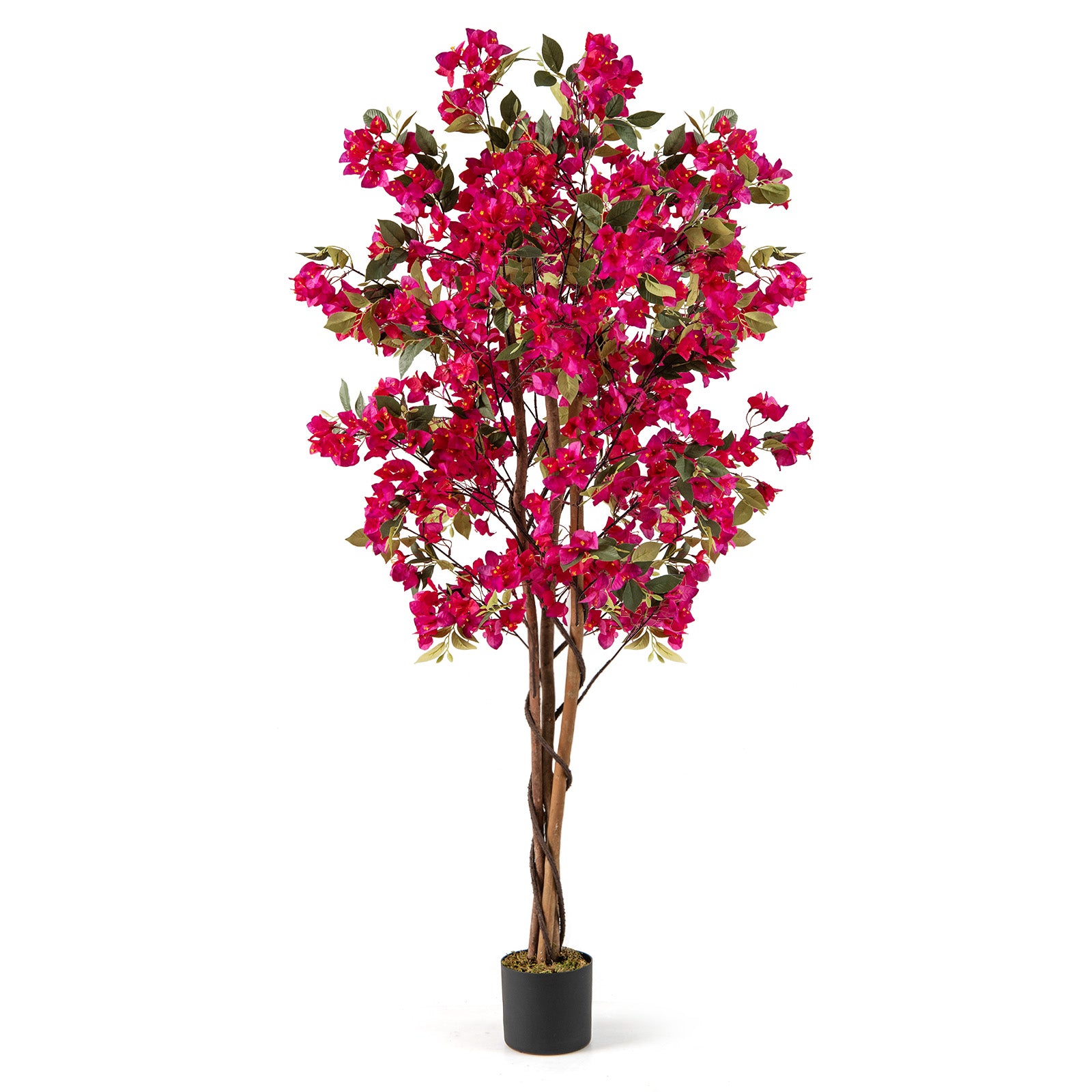 6 Feet Artificial Bougainvillea Tree with 910 Flowers-1 Piece Faux Plants at Gallery Canada