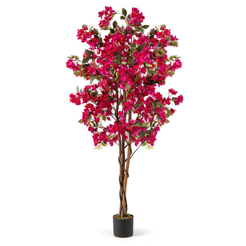 6 Feet Artificial Bougainvillea Tree with 910 Flowers-1 Piece