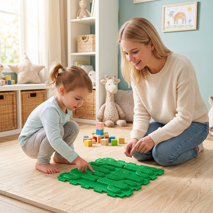 6 PCS Interlocking Sensory Mats with Rich Colors for Kids Adults, Multicolor Baby Gyms & Playmats at Gallery Canada