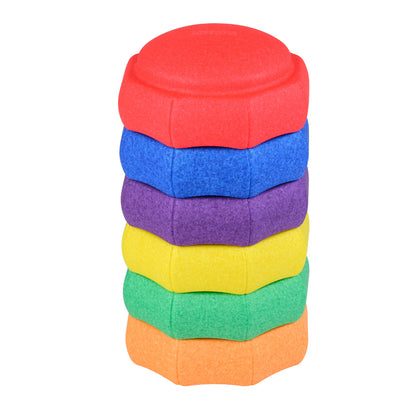 6-Piece Stepping Stones for Kids for Sensory Play and Coordination Toy Sports at Gallery Canada