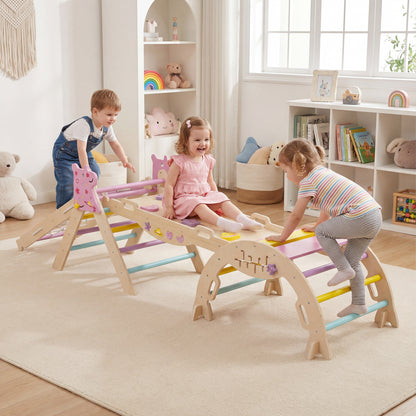 6-Piece Toddler Play Gym, Pink