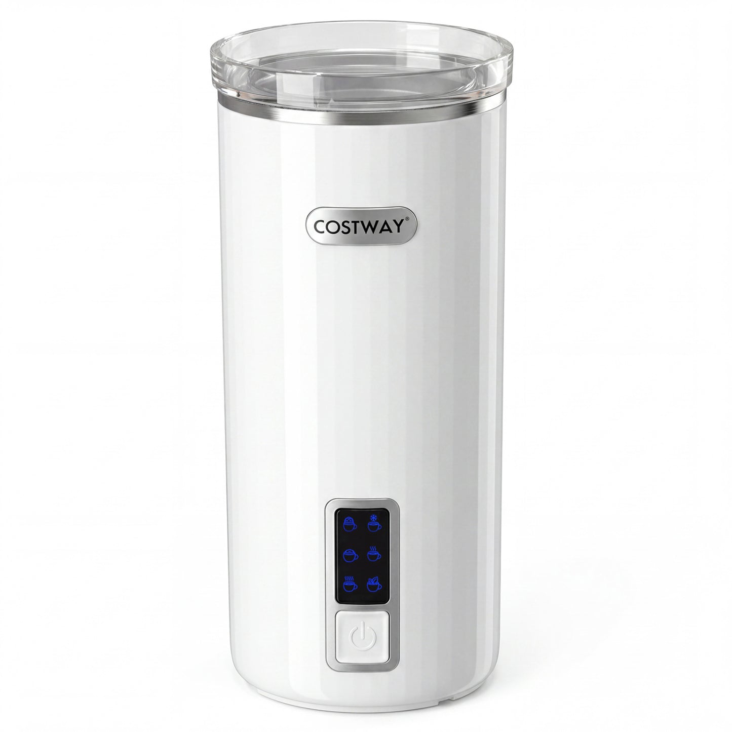 6-in-1 Electric Milk Steamer with Stainless Steel Interior, White Small Appliances at Gallery Canada