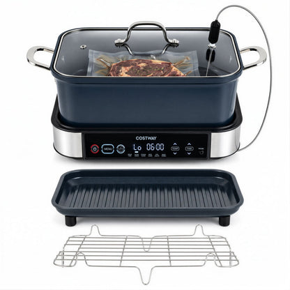 6-in-1 Programmable Slow Cooker, Keep Warm, Timer