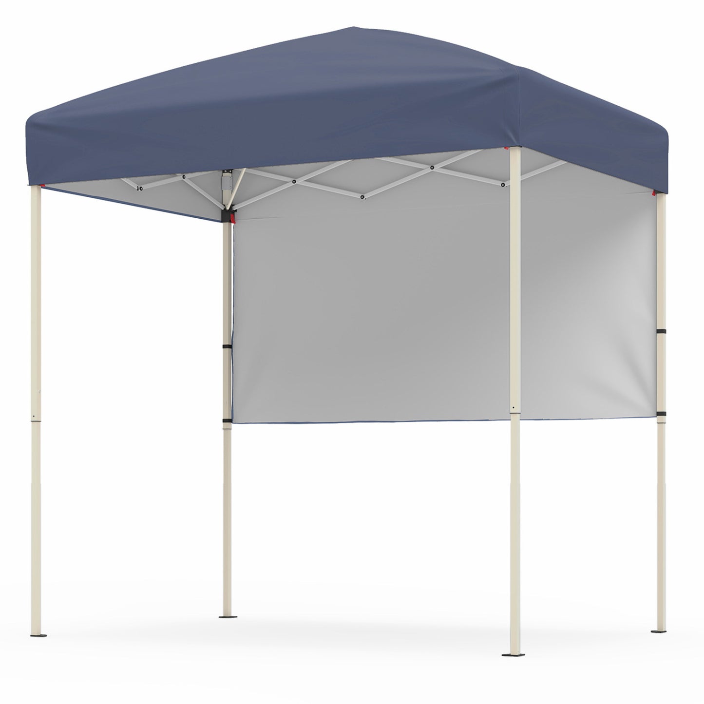 6 x 4 FT Pop-Up Canopy Tent, Half Sidewall, Easy Setup, Gray Canopies at Gallery Canada
