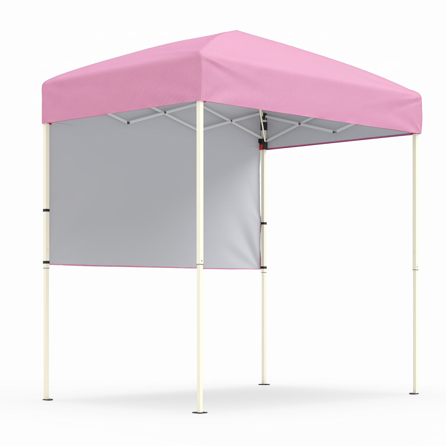 Tente Pop-Up Canopée 1,8x1,2 m avec demi-paroi latérale, Rose