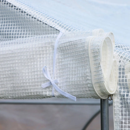 20x10x7ft Walk-In Greenhouse, Plant Growth Tunnel, White Walk In Greenhouses at Gallery Canada