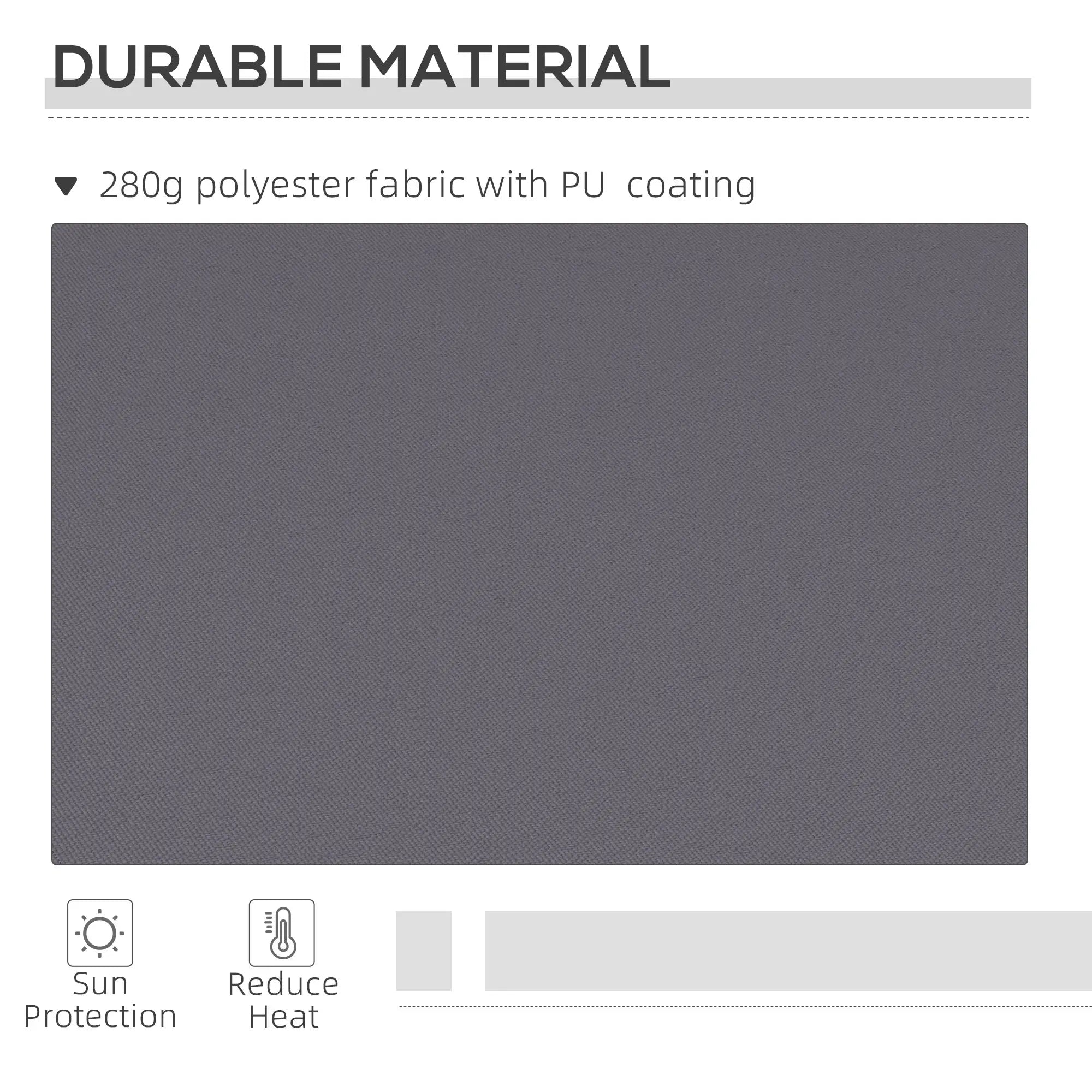 12' x 10' Manual Retractable Awning, Adjustable Sunshade Shelter, Dark Grey Patio Awnings at Gallery Canada