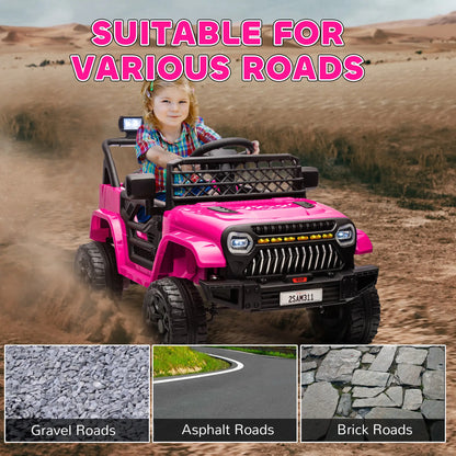 12V Ride On Truck, Electric Car For Kids, Pink Electric Toy Cars at Gallery Canada